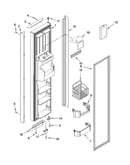 Freezer door parts
