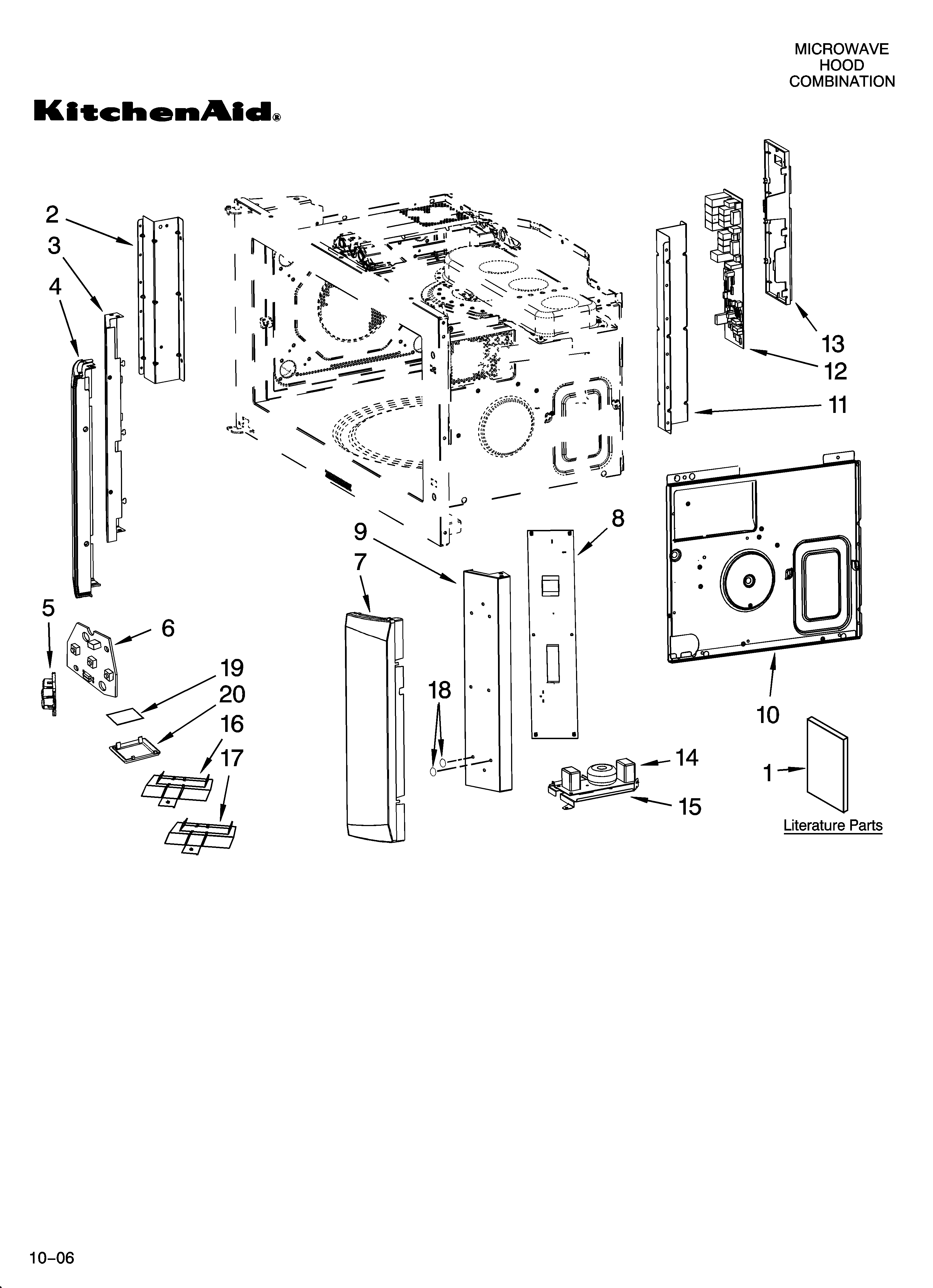 Control board parts