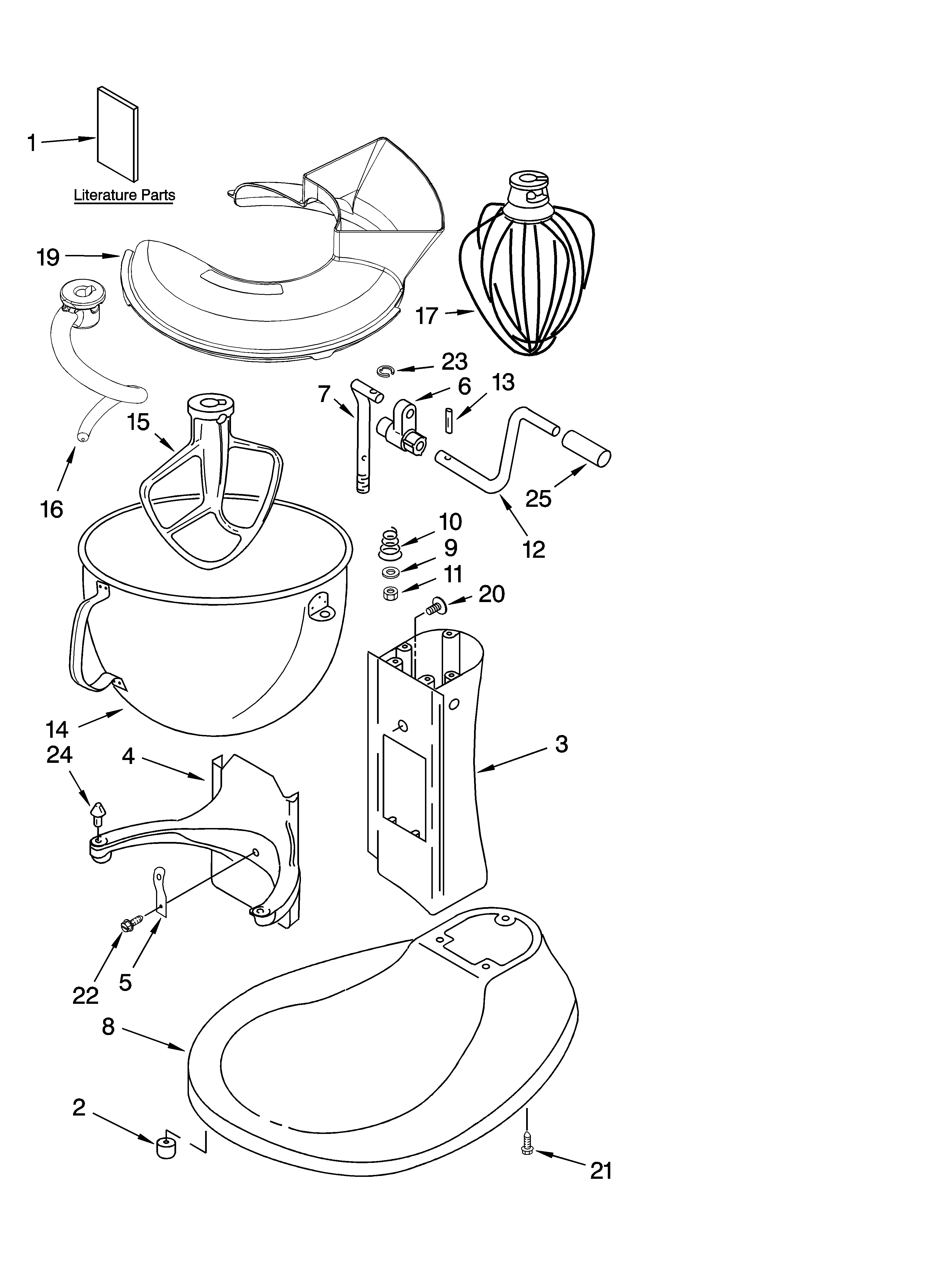 Base and pedestal unit, optional parts