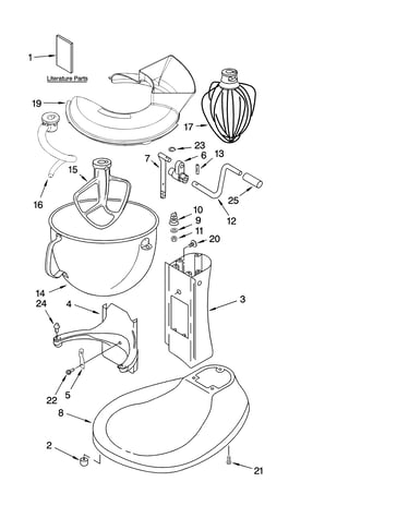 Base and pedestal unit, optional parts