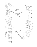 Motor and ice container parts