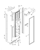 Freezer door parts