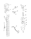 Motor and ice container parts
