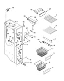 Freezer liner parts