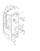 Refrigerator liner parts
