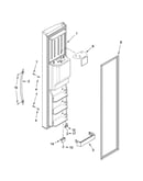 Freezer door parts