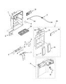 Dispenser front parts