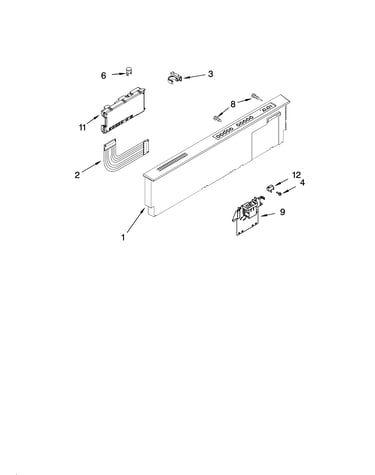 Control panel parts