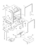 Tub and frame parts