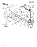 Washer/dryer control panel parts