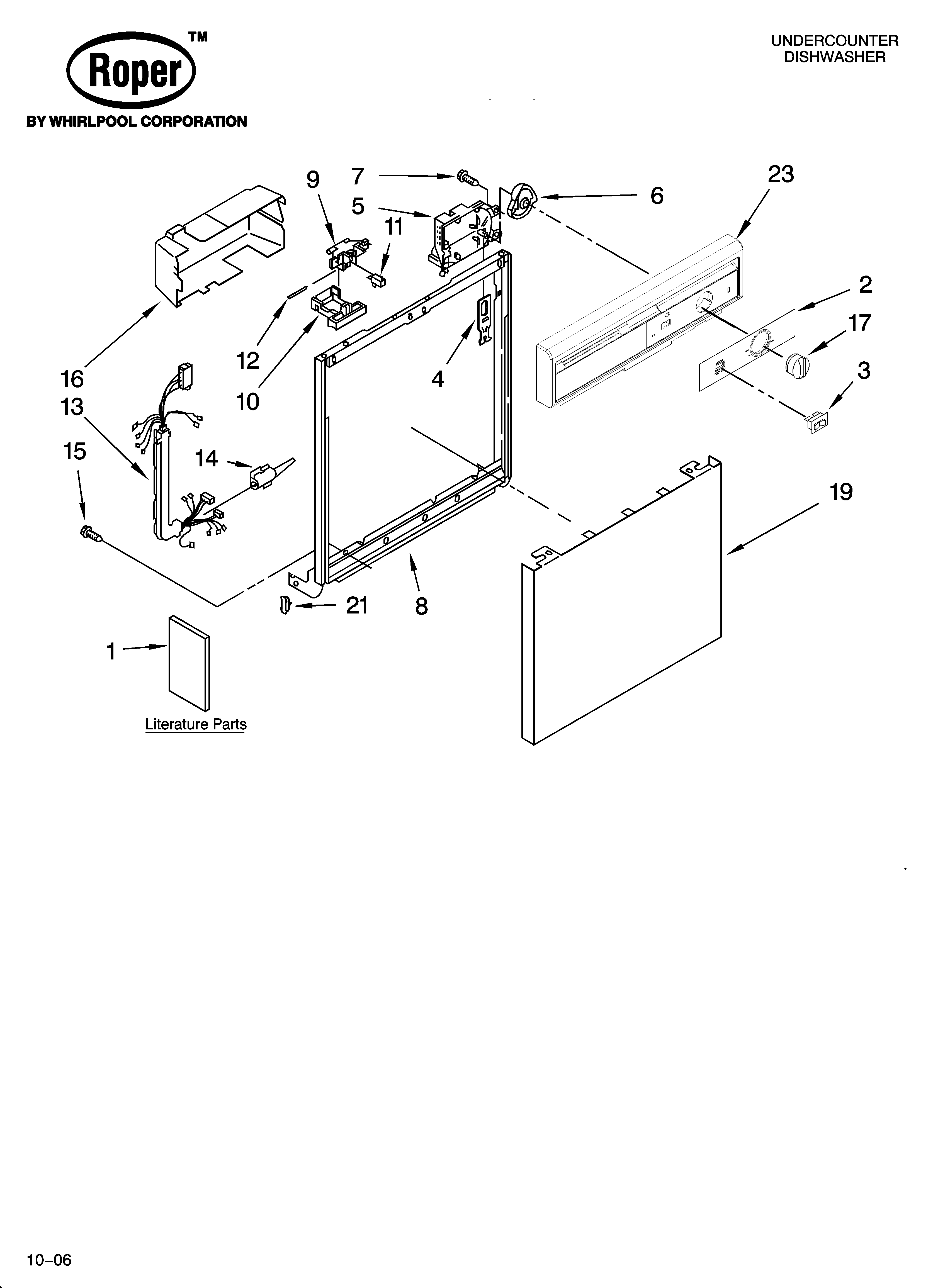 FRAME AND CONSOLE PARTS