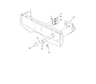 Whirlpool YLEW0050PQ3 control panel parts diagram