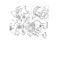 Admiral AED4370TQ0 bulkhead parts, optional parts (not included) diagram