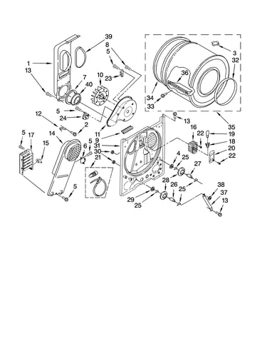 Bulkhead parts, optional parts (not included)