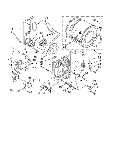 Bulkhead parts, optional parts (not included)