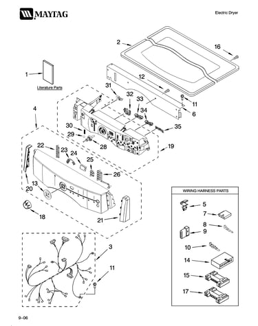 Top and console parts