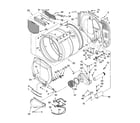 Maytag MGD9600SQ0 bulkhead parts diagram