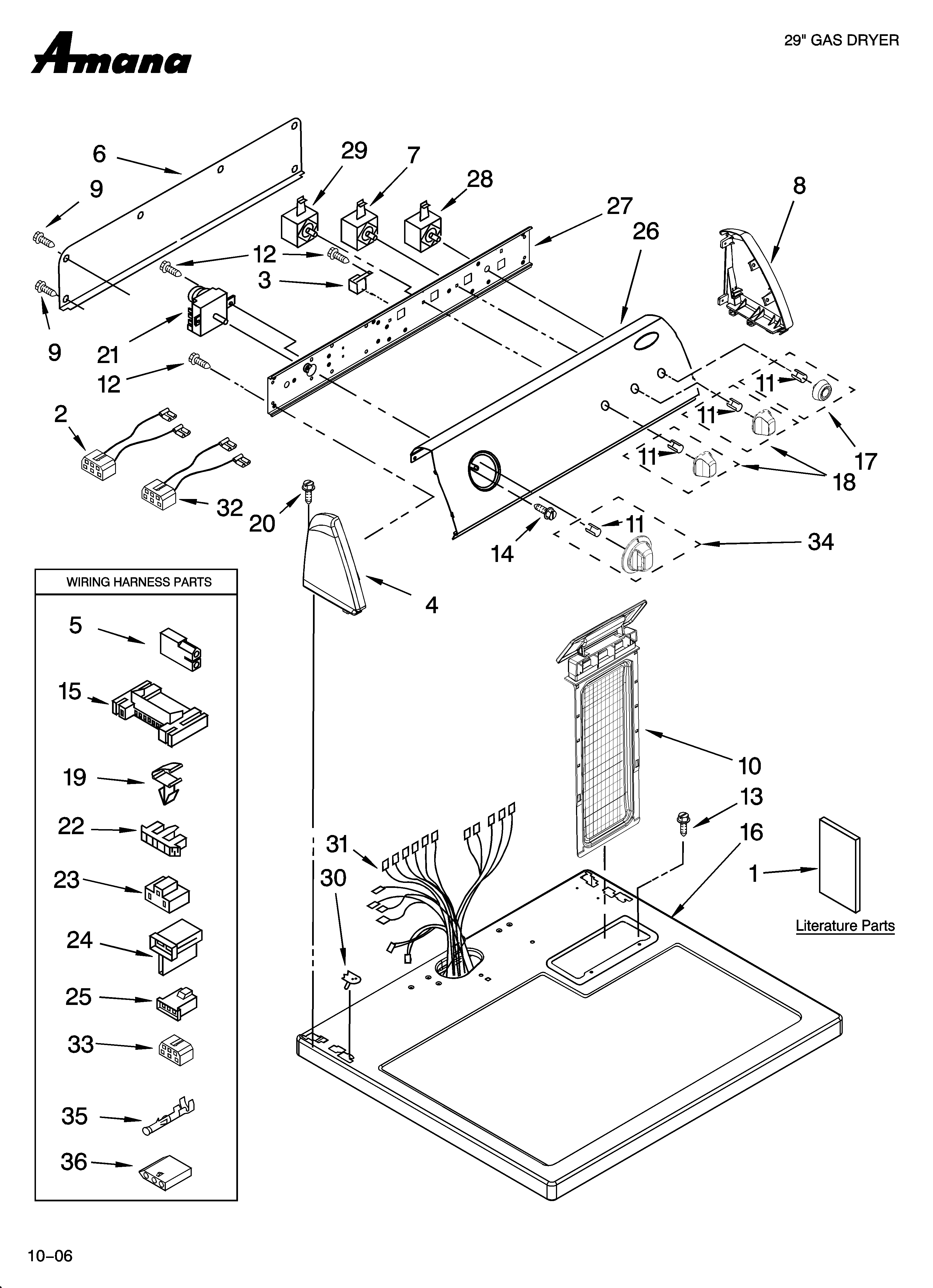 TOP AND CONSOLE PARTS