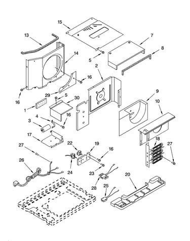 Airflow and control parts