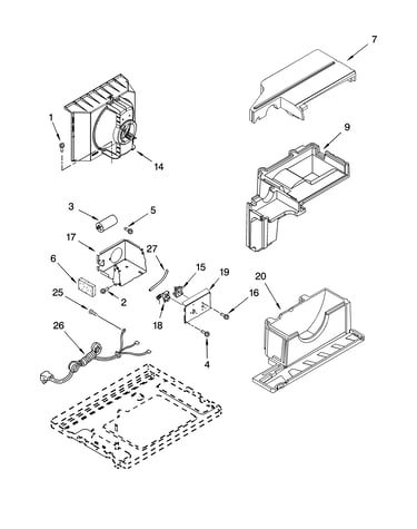 Air flow and control parts