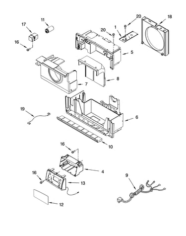 Air flow and control parts