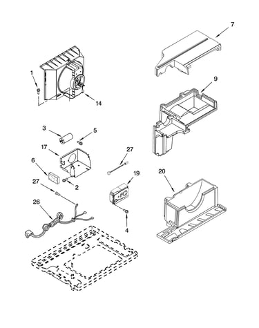 Air flow and control parts