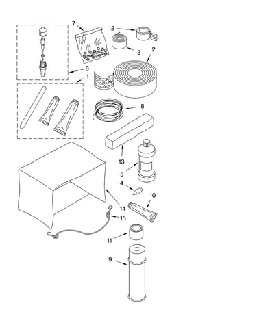 Optional  parts (not included)