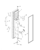 Freezer door parts