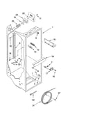 Refrigerator liner parts