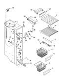 Freezer liner parts