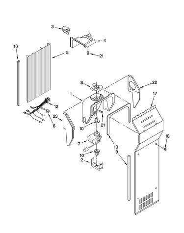 Air flow parts