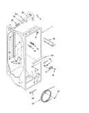 Refrigerator liner parts