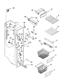 Freezer liner parts