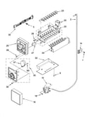 Icemaker parts, optional parts (not included)