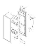 Refrigerator door parts