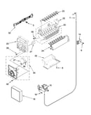 Icemaker parts, optional parts (not included)