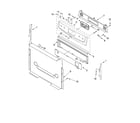 Whirlpool SF262LXST0 control panel parts diagram
