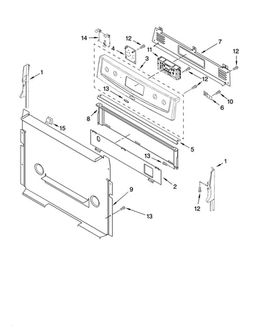 Control panel parts