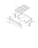 Drawer & broiler parts, optional parts