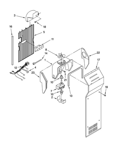 Air flow parts