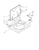 Washer top and lid parts