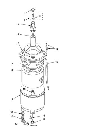 Tub and basket parts