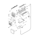 KitchenAid KSRS25CSWH01 icemaker parts, optional parts (not included) diagram