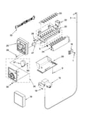 Icemaker parts, optional parts (not included)