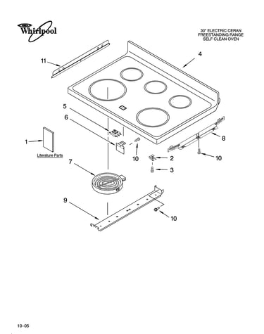 Cooktop parts