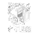 Whirlpool WGD9400ST0 cabinet parts diagram