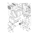 Whirlpool WGD9400ST0 bulkhead parts diagram