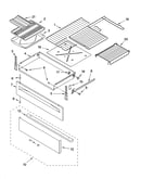 Drawer & broiler parts