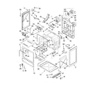 Whirlpool GERC4110SS0 chassis parts diagram