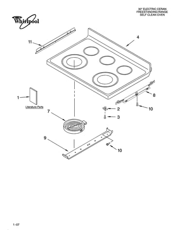 Cooktop parts